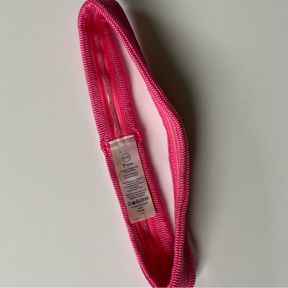 Ivivva By Lululemon Pink Stick It Girls One Size Headband non slip sporty - Picture 7 of 10